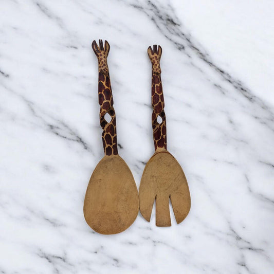 Salatschüssel aus Holz mit Tieren, afrikanische Kunst, Kunstgalerie, Antiquitäten, afrikanisches Kunsthandwerk