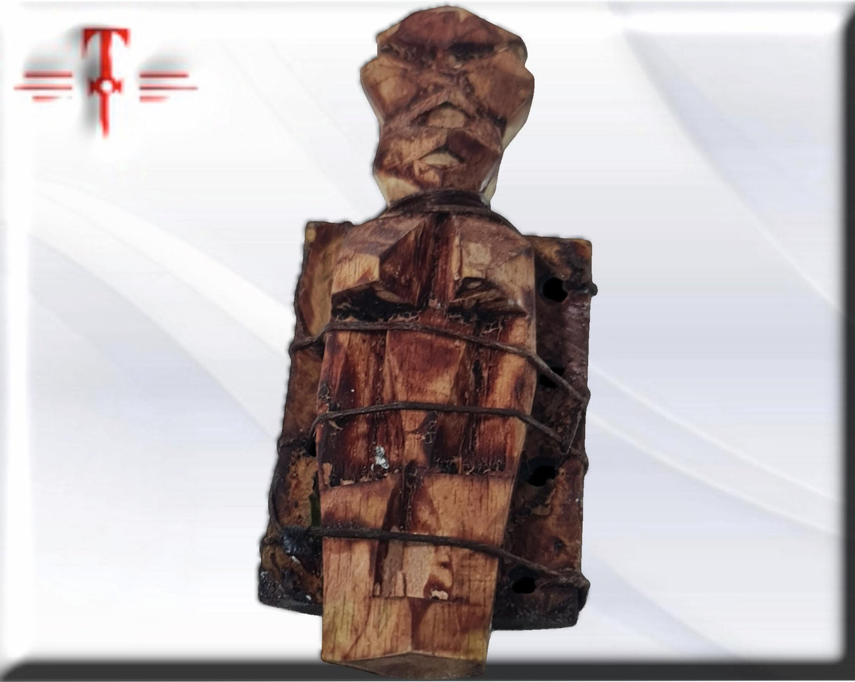 alter Fetisch der Macht und Dominanz, Geheimnisse des afrikanischen Voodoo