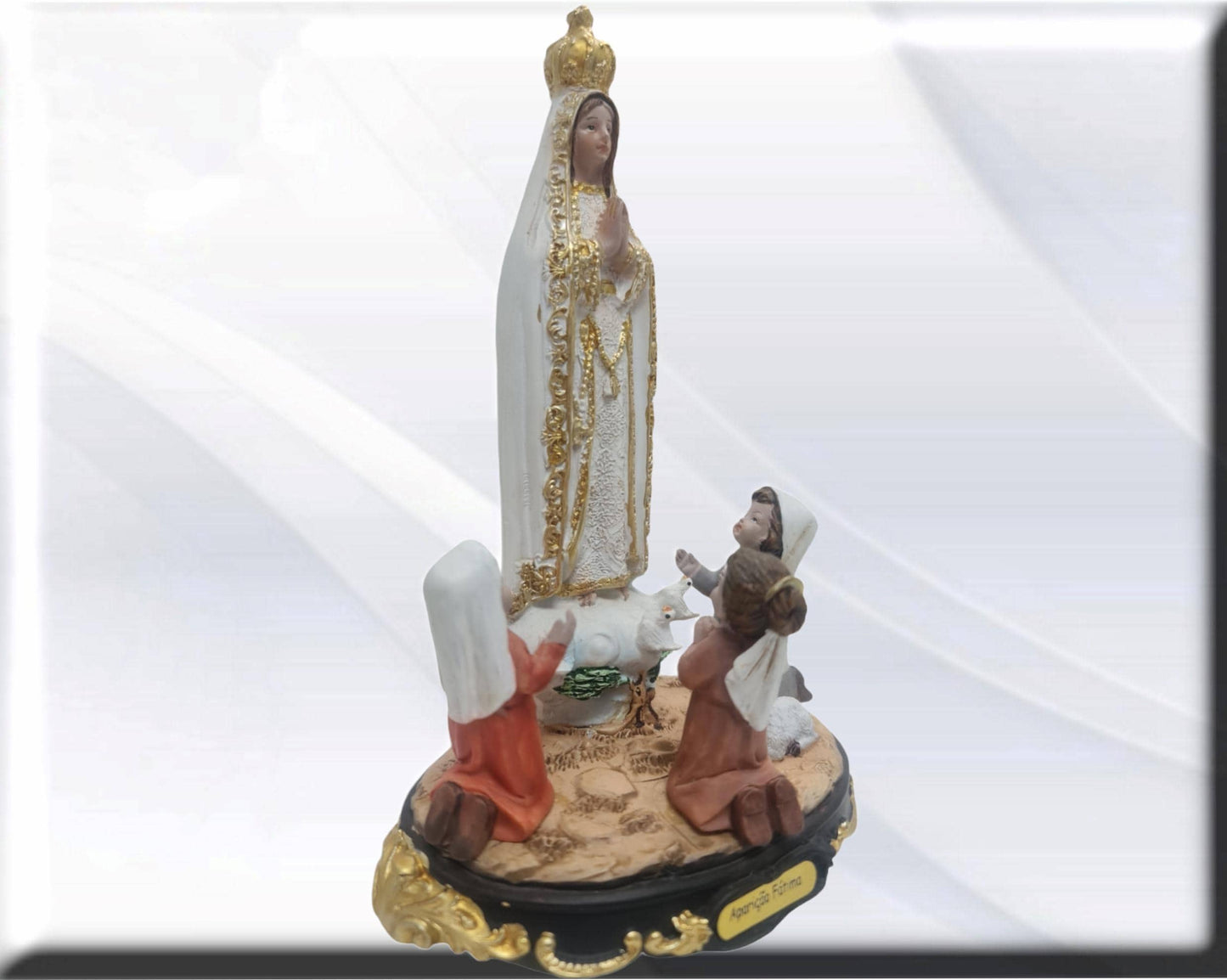 Estatua de la Aparición de Fátima, Santos y Vírgenes Católicos, Productos Religiosos