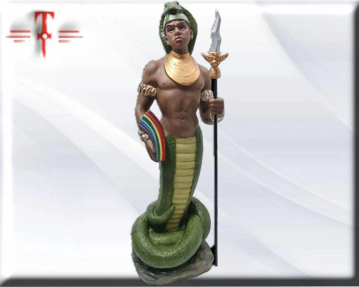 Statue von Oshumaré, Santeria, Candomble, Kimbisa, Umbanda