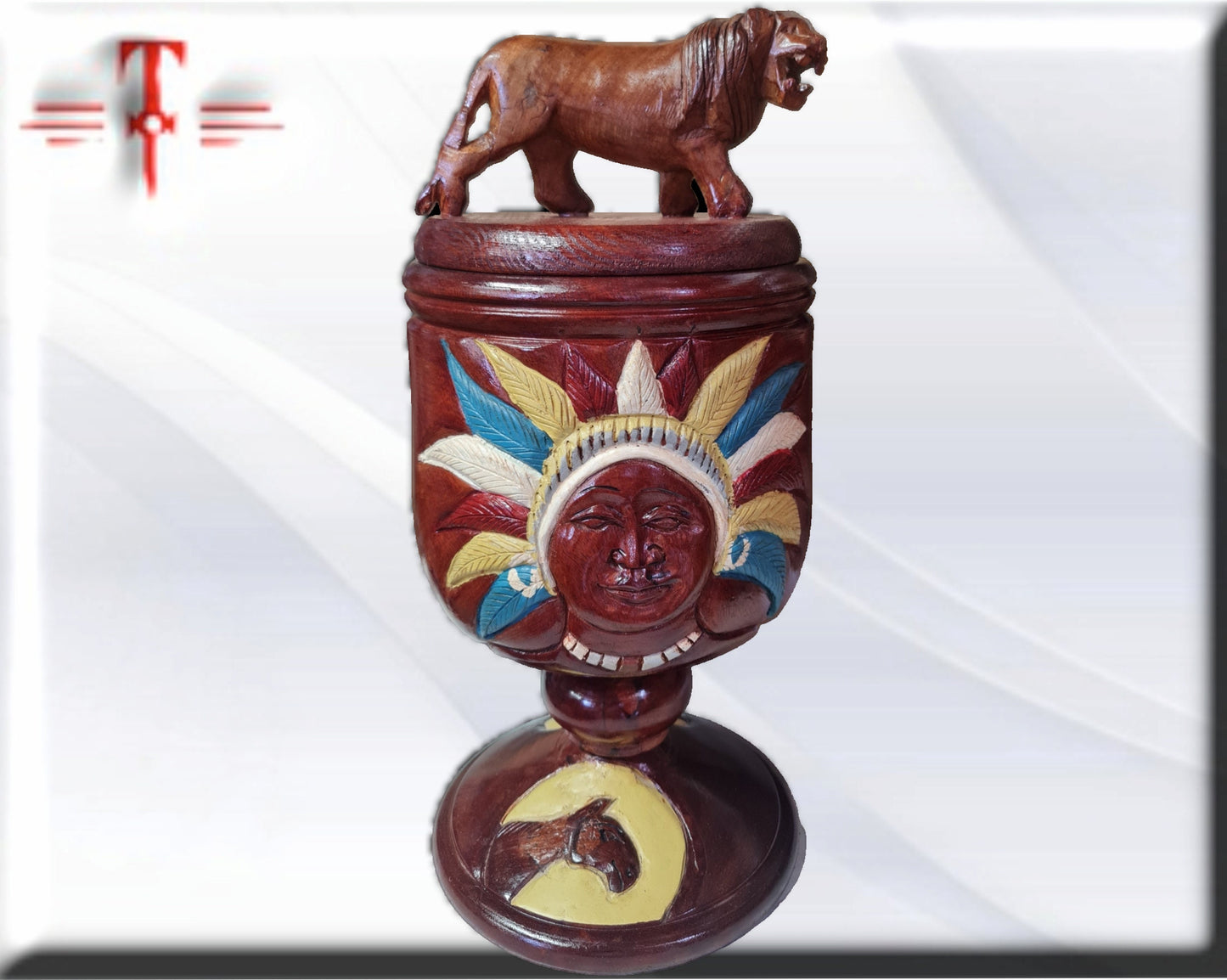 Becken. Afrikanische Kunst, Aggayú, Shangó, Yoruba Pantheon