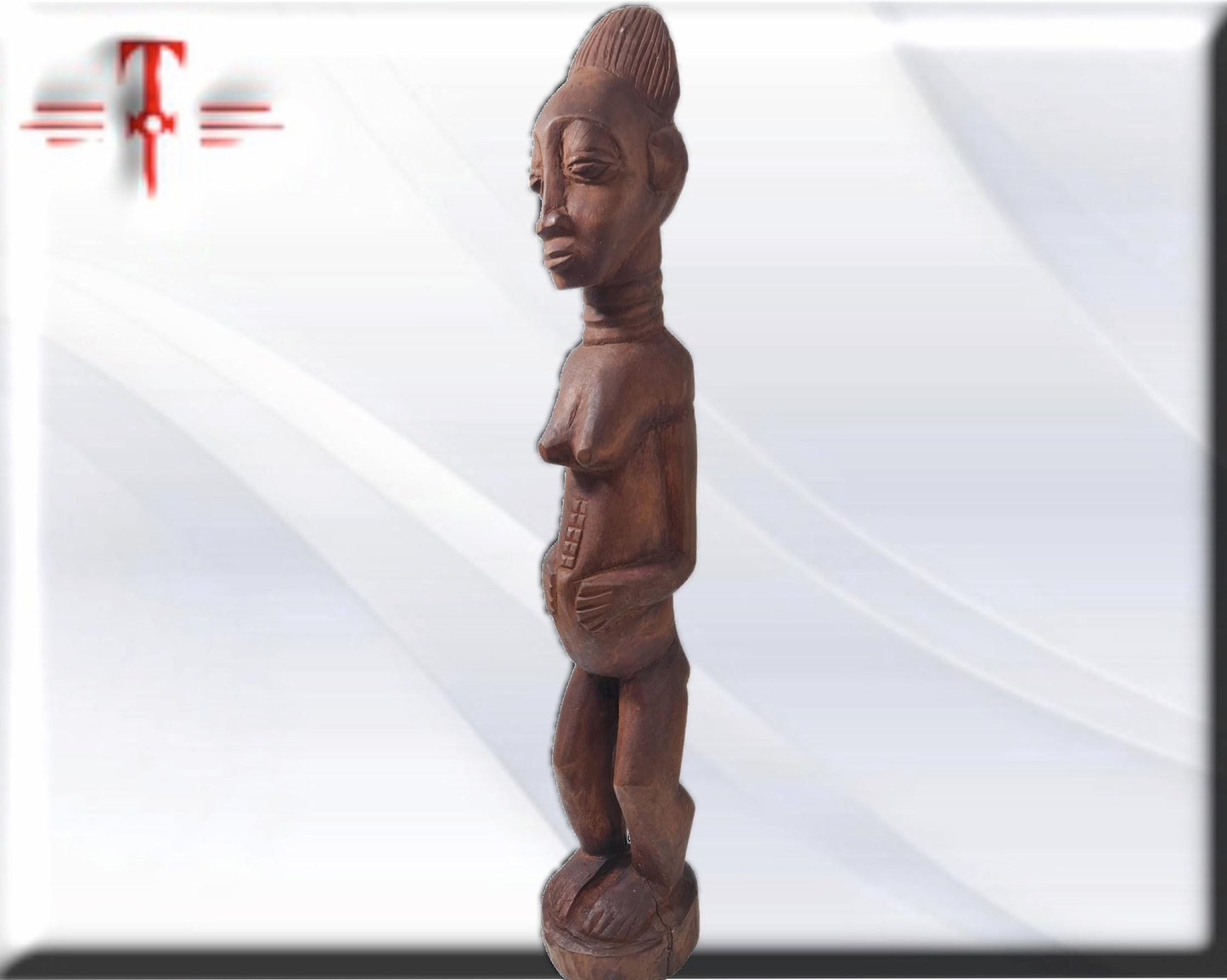 Yoruba-Frauenfetisch, Traditionelle afrikanische Kunst, Nigeria