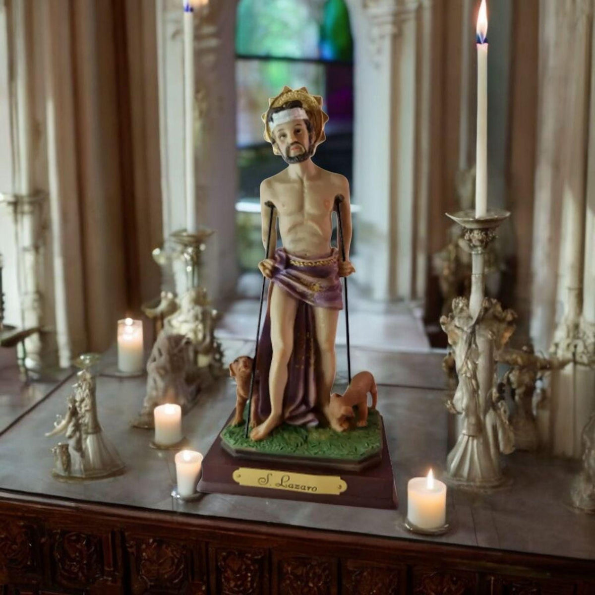 Heiliger Lazarus, Katholische Heilige und Jungfrauen, Religiöse Produkte