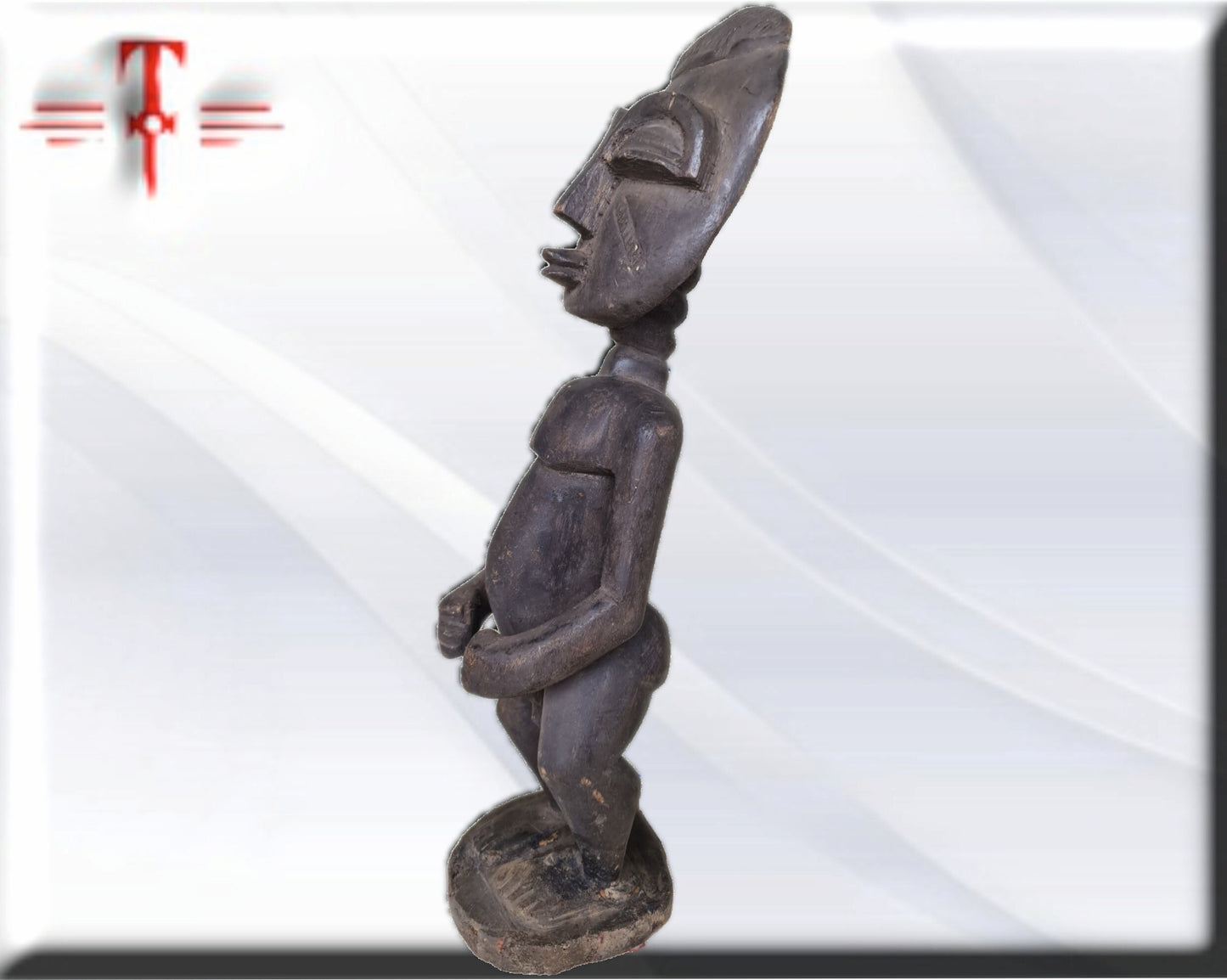 Fetiche Baule Costa de Marfil  , arte Africano , Galería de arte , hecho a mano