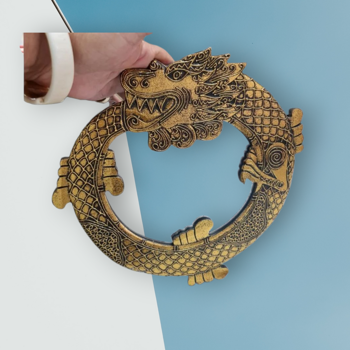 Elefantenmaske, Indonesien, handgefertigt