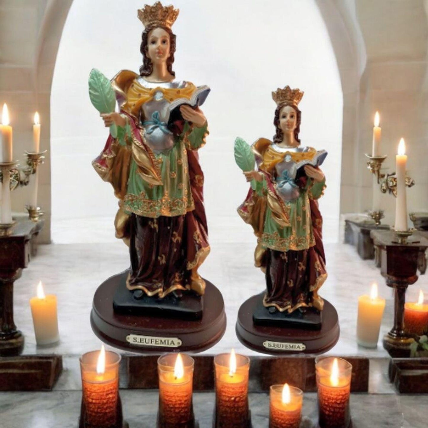 Santa Eufemia , Santos y Vírgenes católicos , productos Religiosos