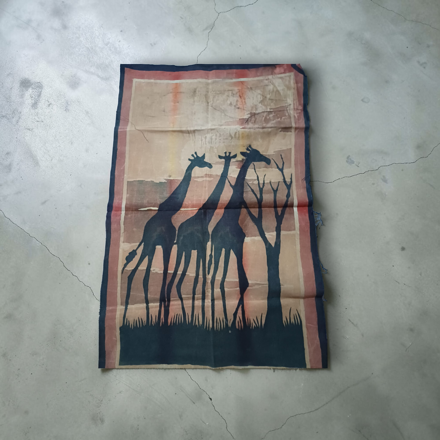 Tapiz artesanal Africano
