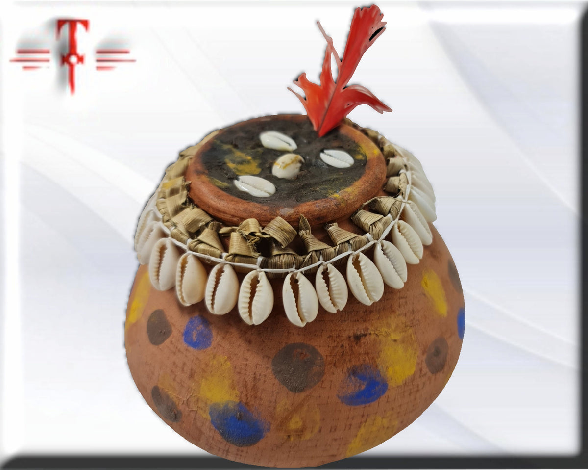 Aƒe takpɔnu-Schutz für Zuhause und Familie, afrikanisches Amulett, Geheimnisse von Vodun