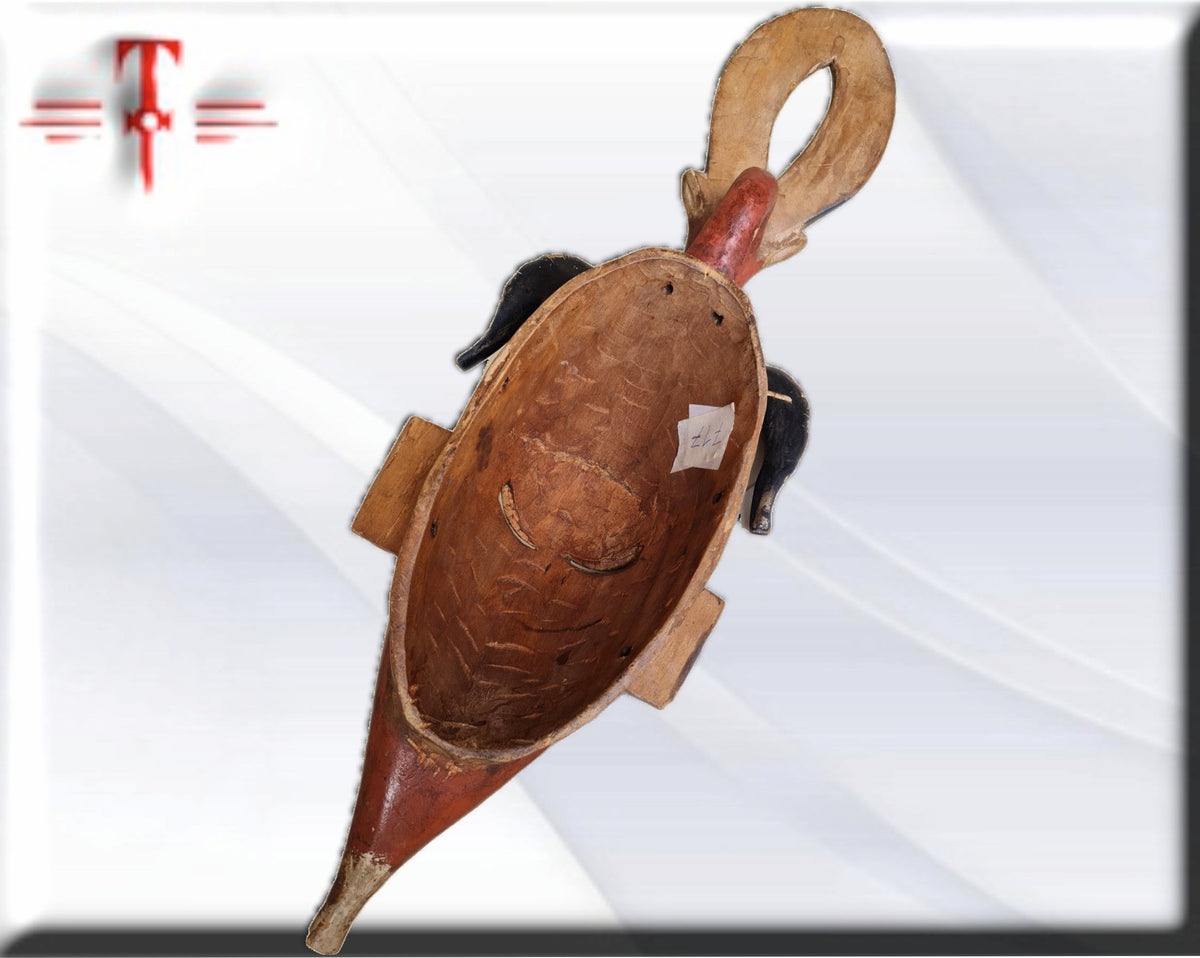 Gouro-Maske Elfenbeinküste, afrikanische Kunst,