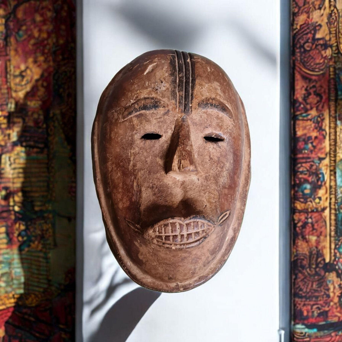 Mangbetu-Maske. Afrikanische Kunst aus dem Kongo. Mangbetu-Maske. Afrikanische Kunst aus dem Kongo