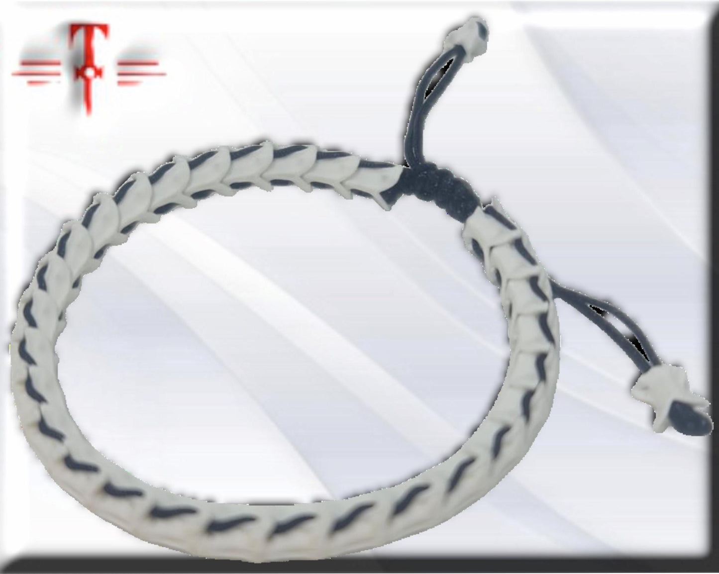 Authentisches Schlangenknochenarmband, Schutz vor den Geistern der Schlange