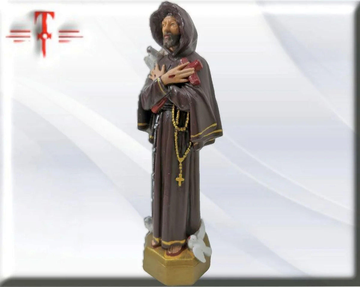 Heiliger Franz von Assisi Gips, Katholische Heilige und Jungfrauen, Religiöse Produkte