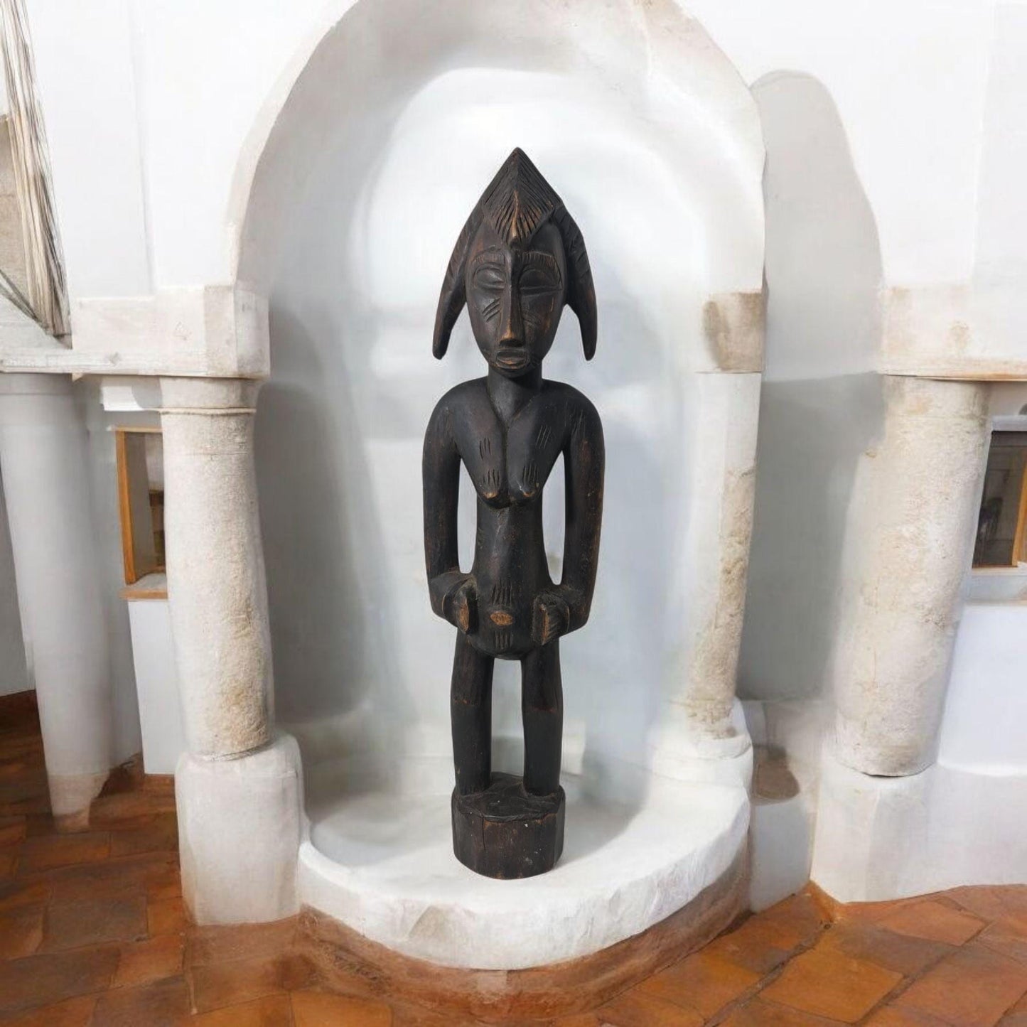 Fetiche  Congo Tribal  , arte Africano , Galería de arte , hecho a mano