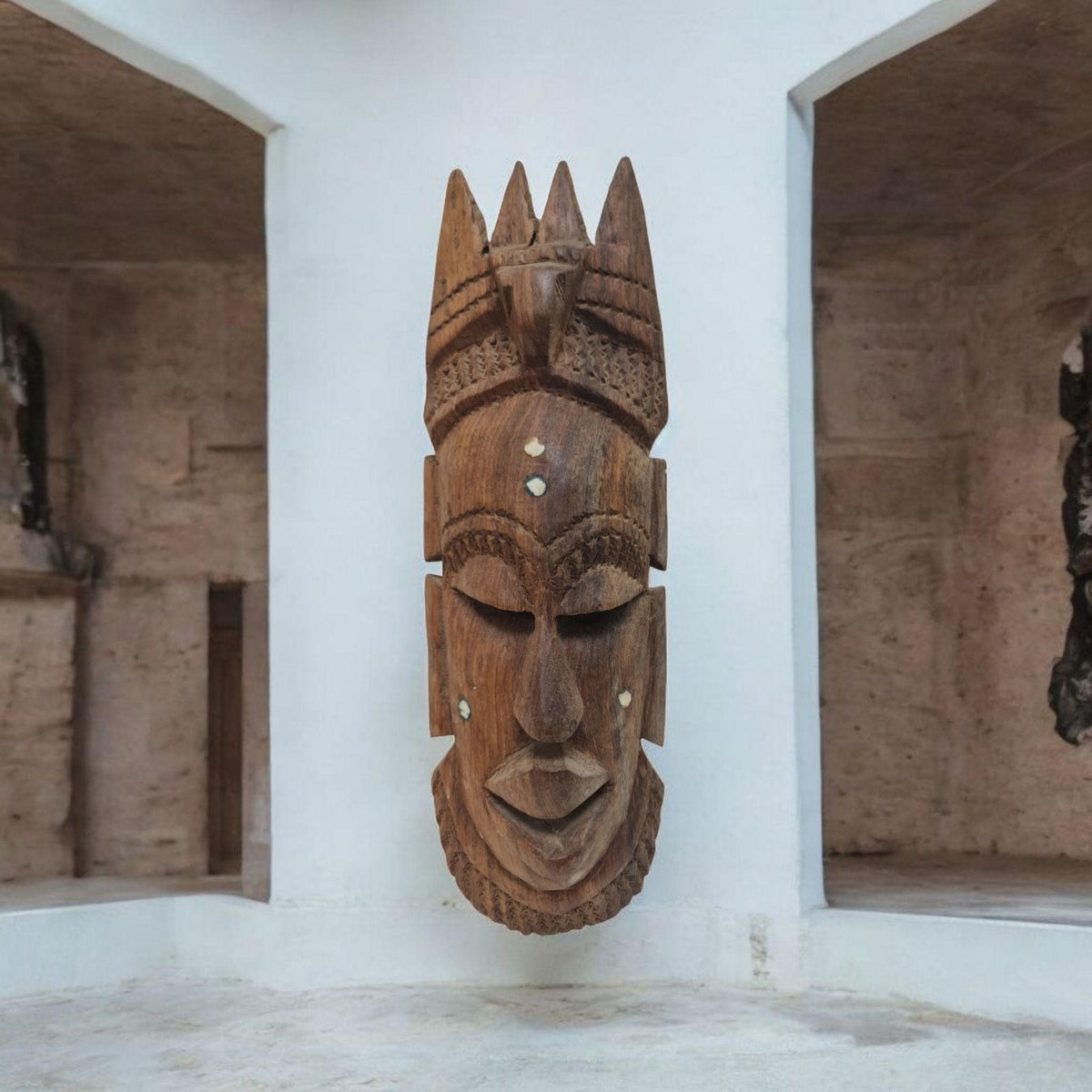 Antike afrikanische Maske, afrikanische Kunst
