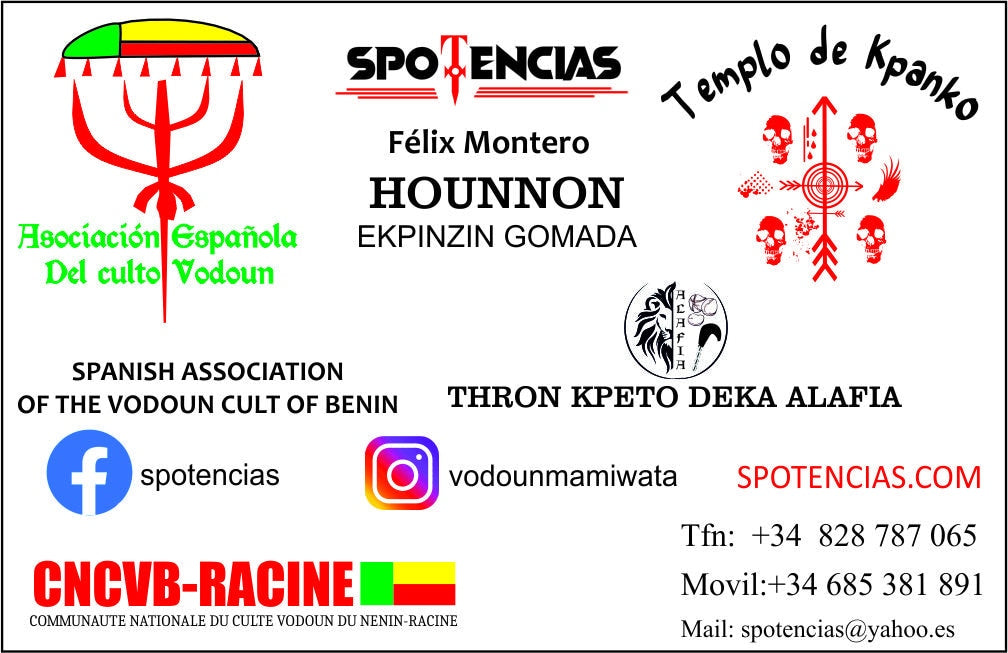 Großes afrikanisches Amulett gegen Waffen Geheimnisse des Vodun