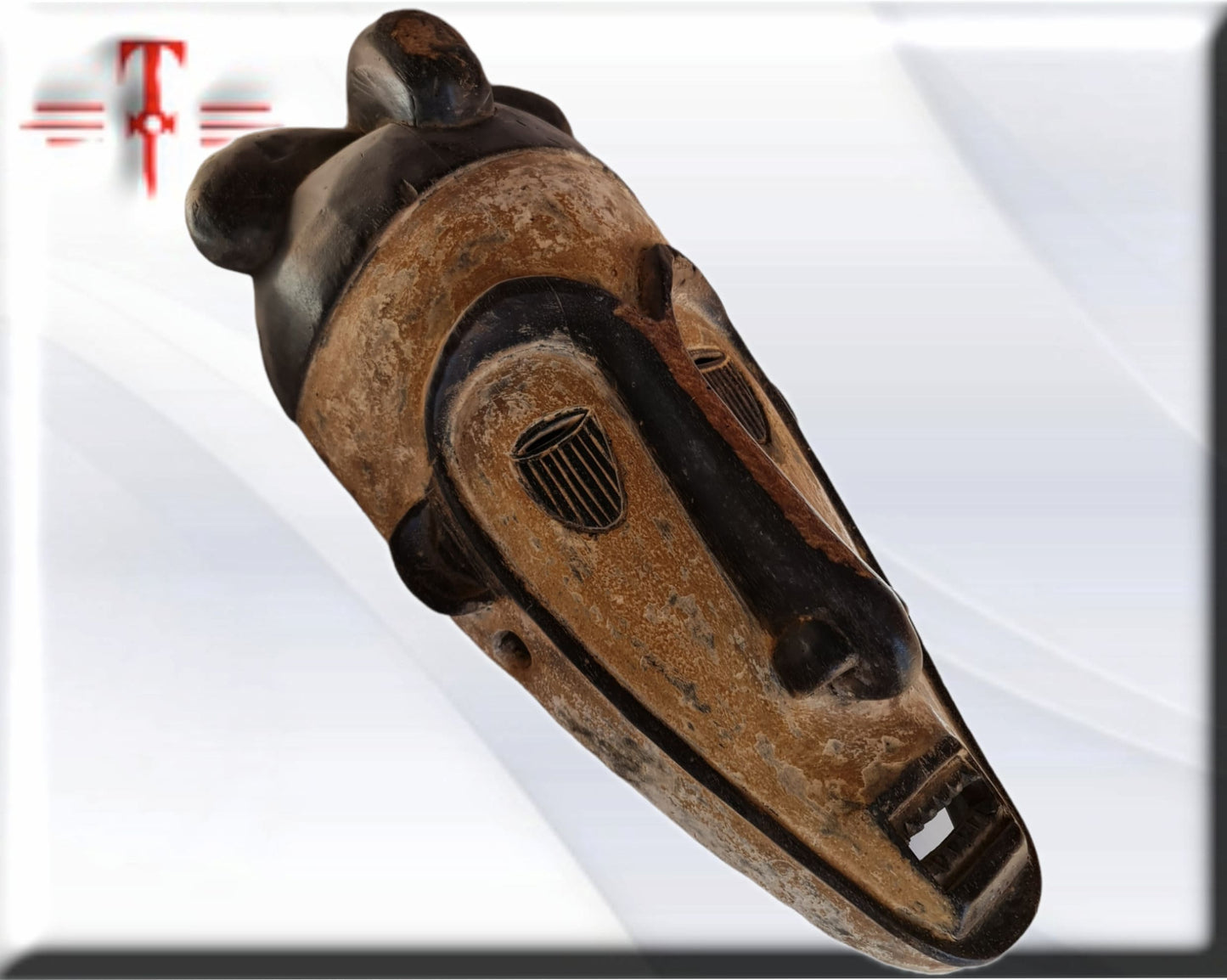 Kwese Mask Kongo Afrikanische Kunst, Afrikanische Kunstgalerie, Antike