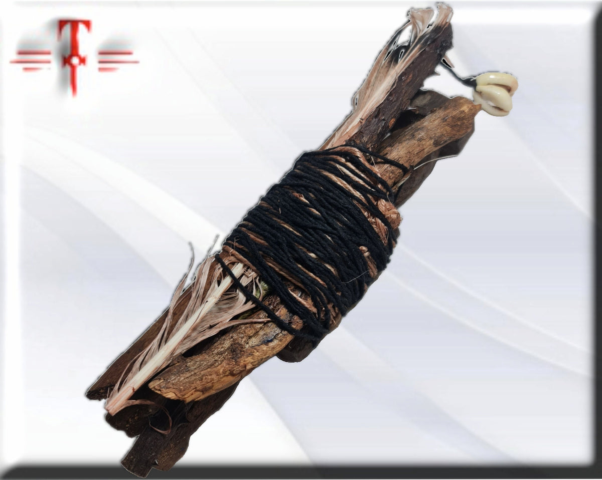Afrikanischer Fetisch zur Bindung von Unternehmen, Situationen oder Menschen, Geheimnisse des afrikanischen Vodun, Voodoo, Ritual, Hexerei