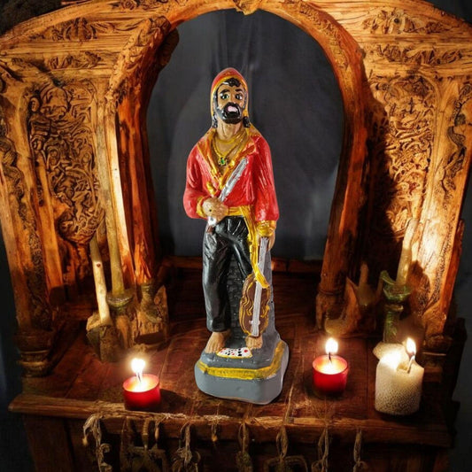 Statue, Figur, Exú Cigano Vladimir