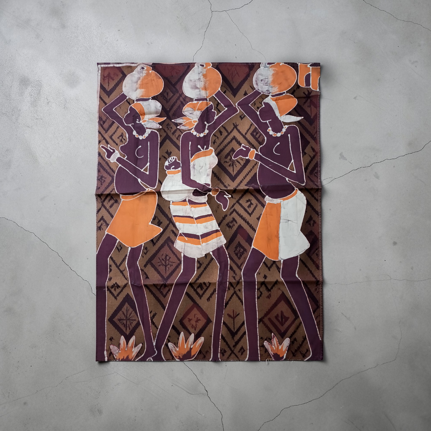 Tapiz artesanal Africano