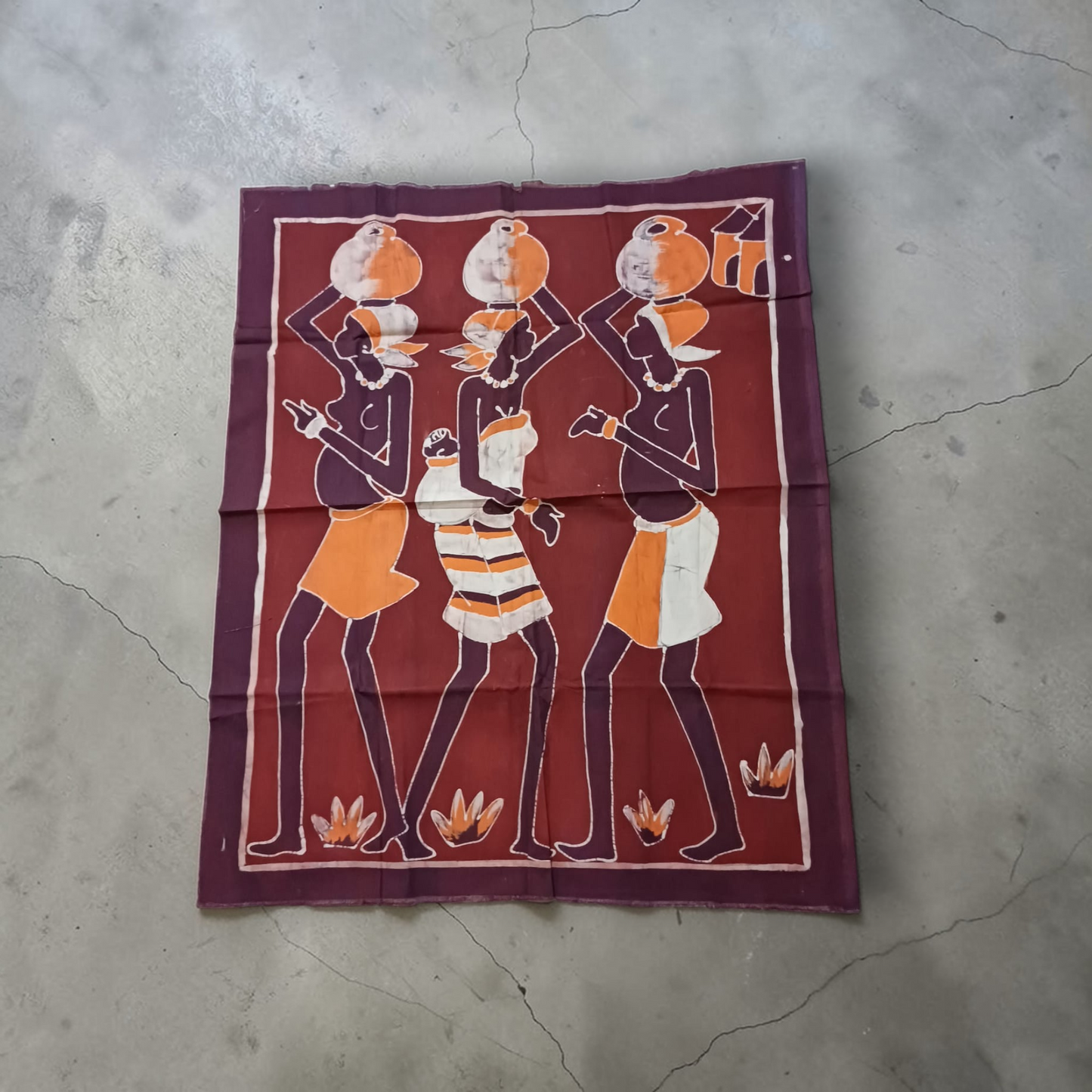 Tapiz artesanal Africano