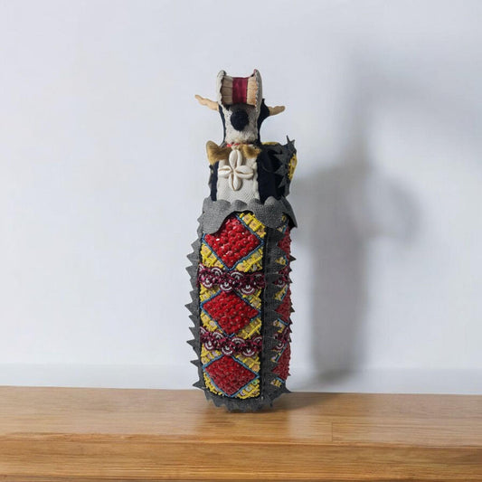 Egungun Zauberflasche, Schutz, Hellsehen, Geheimnis und Kraft des afrikanischen Voodoo