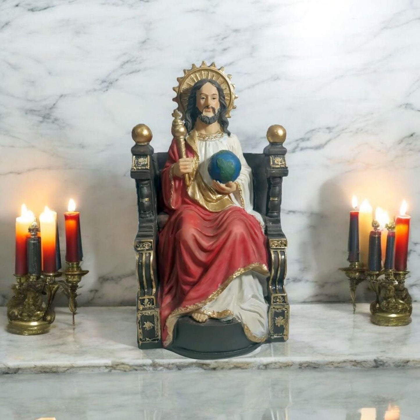Dios en el Trono. Santos y Vírgenes Católicas, Productos Religiosos
