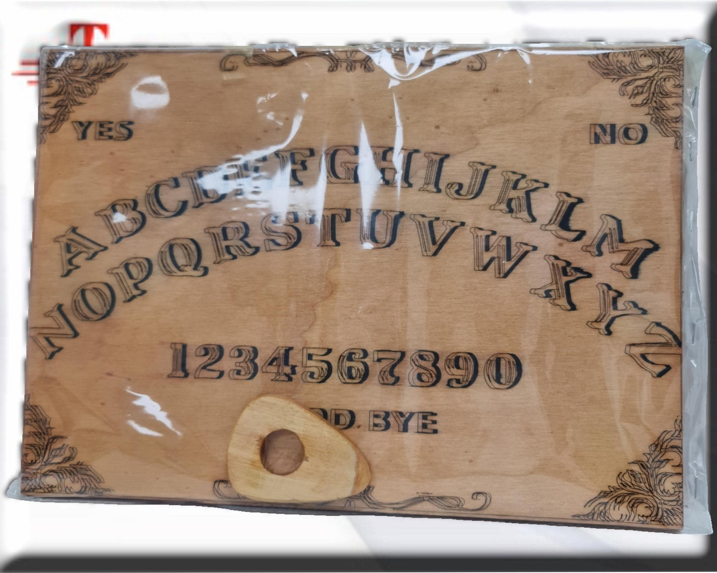 Ouija-Brett aus Holz, esoterische Bücher, Okkultismus, Parapsychologie