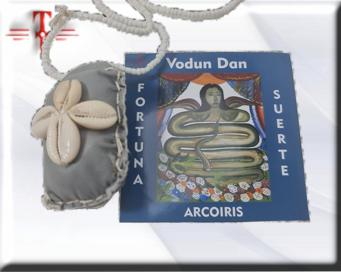 Das afrikanische Voodoo-Dan-Amulett bringt Glück und Entwicklung. Afrikanische Kunst, Rezepte der Vorfahren.