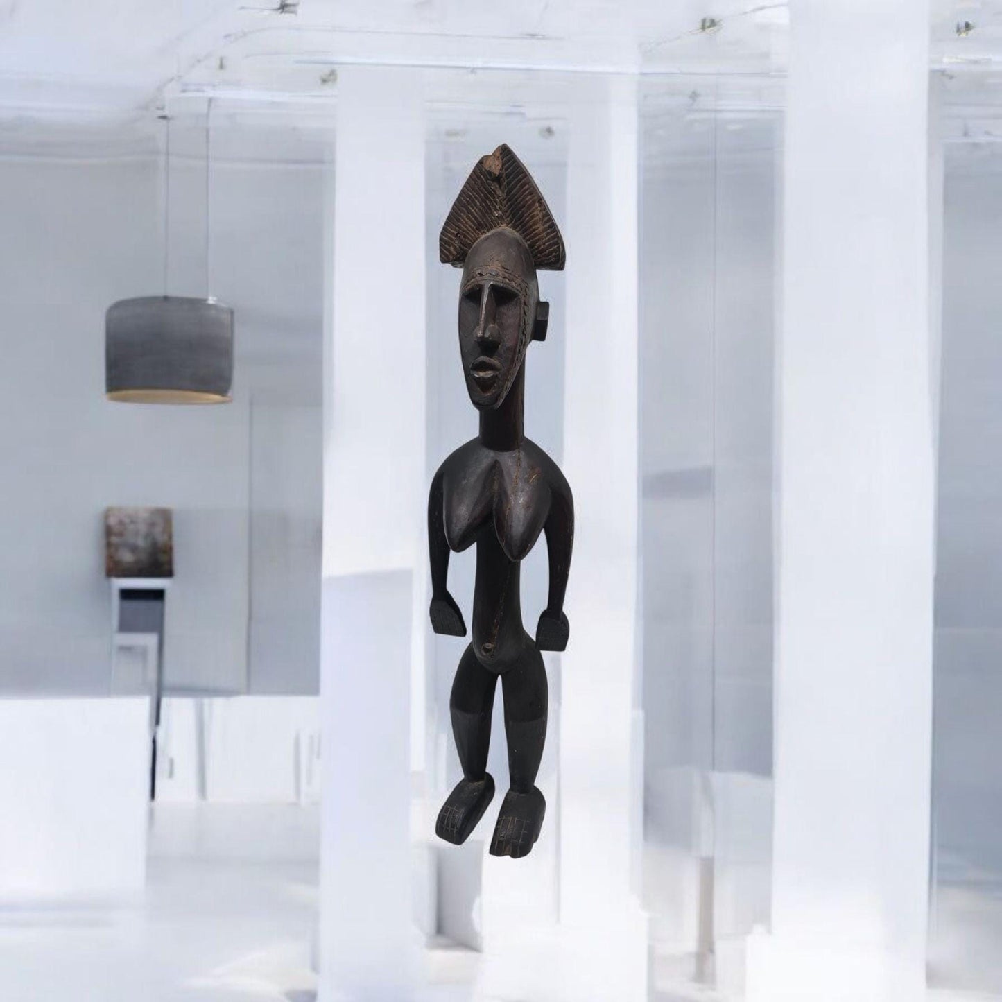 Fetiche africano Congo Tribal  , arte Africano , Galería de arte , hecho a mano