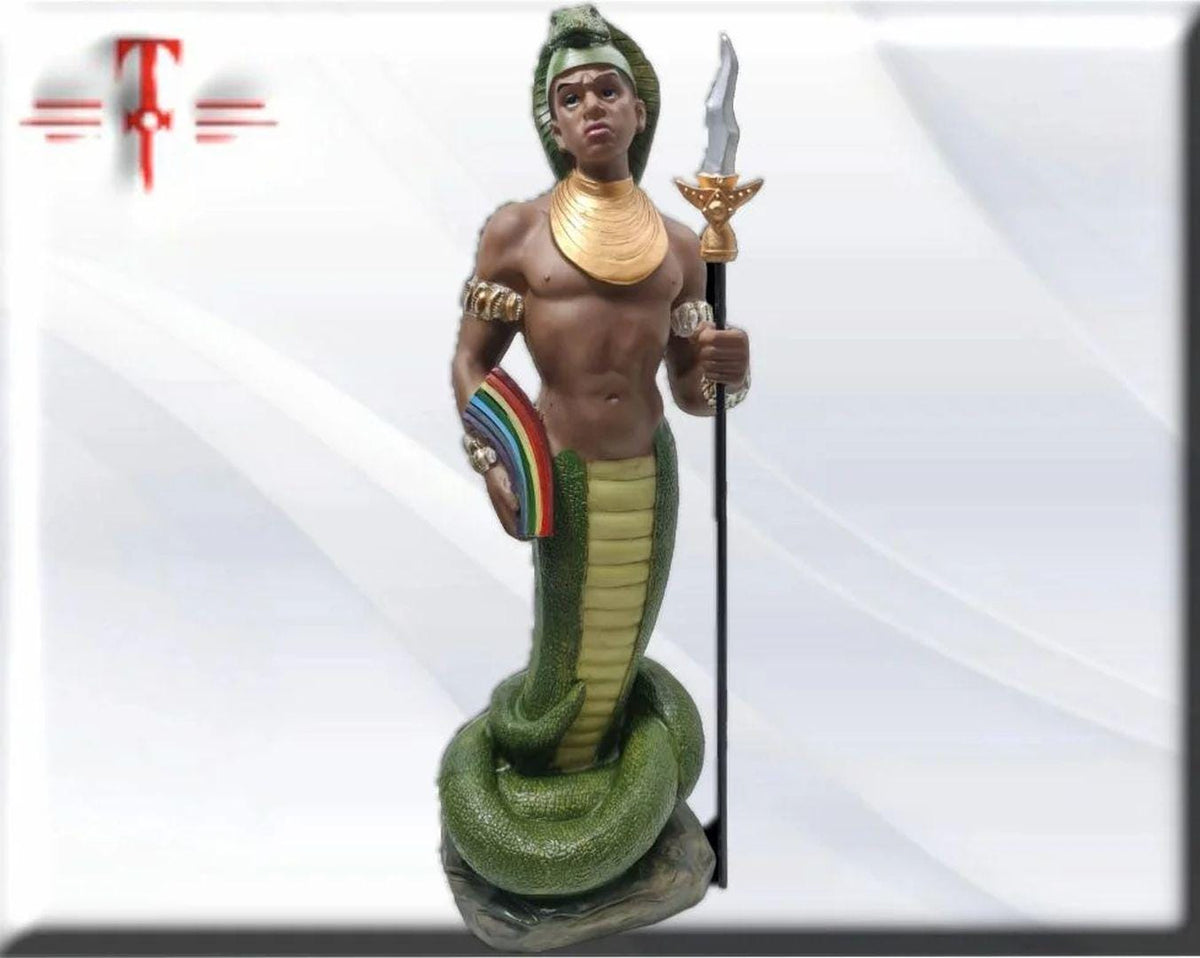 Statue von Oshumaré, Santeria, Candomble, Kimbisa, Umbanda