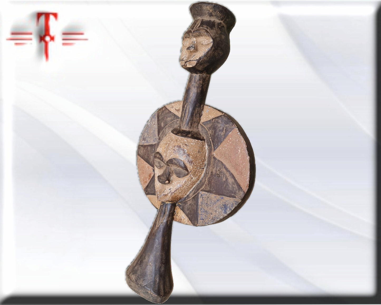 Fetiche chokwe  Congo  , arte Africano , Galería de arte , hecho a mano
