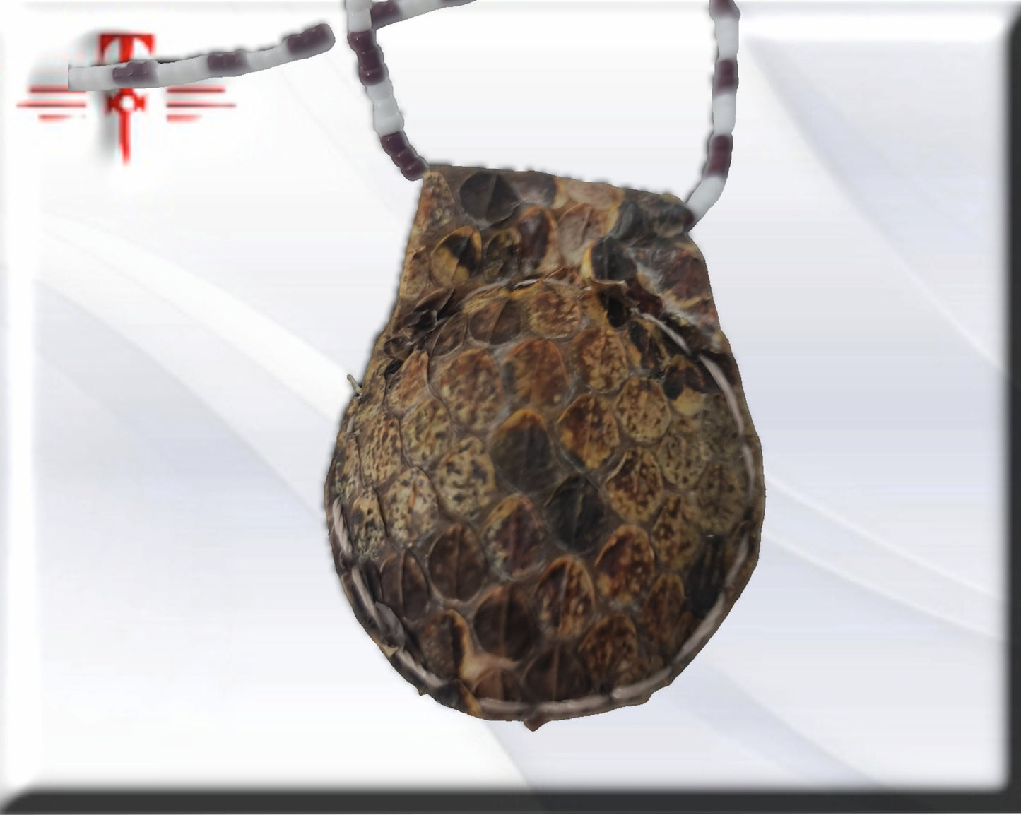 Afrikanisches Schlangenamulett, Hexereischutz, Pythontempel, Vodun-Geheimnisse, Traditionelle afrikanische Kunst