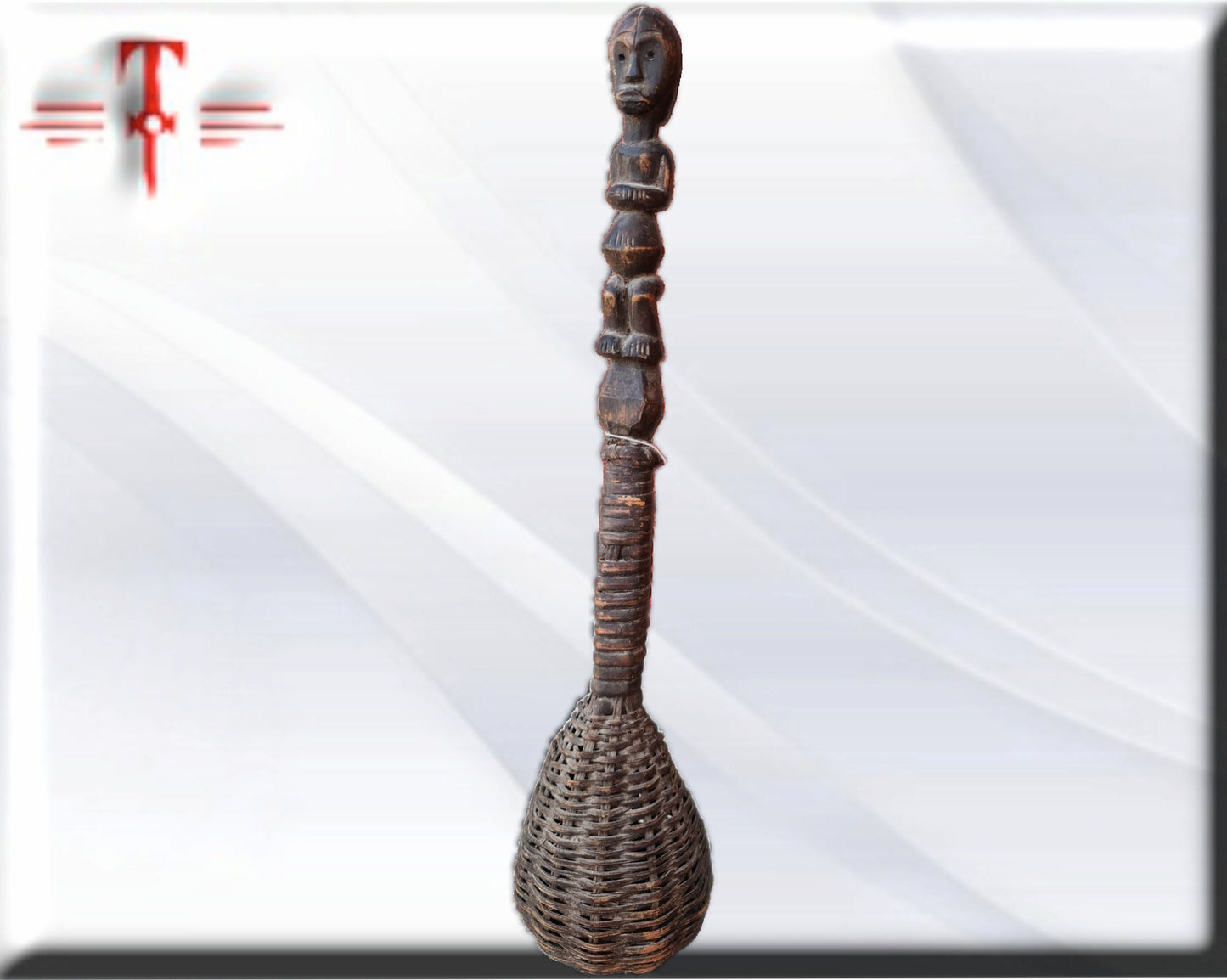 sonajero   Tribal  , arte Africano , Galería de arte , hecho a mano