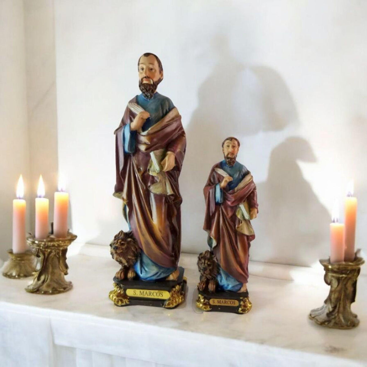 San Marcos de León, Katholische Heilige und Jungfrauen, Religiöse Produkte