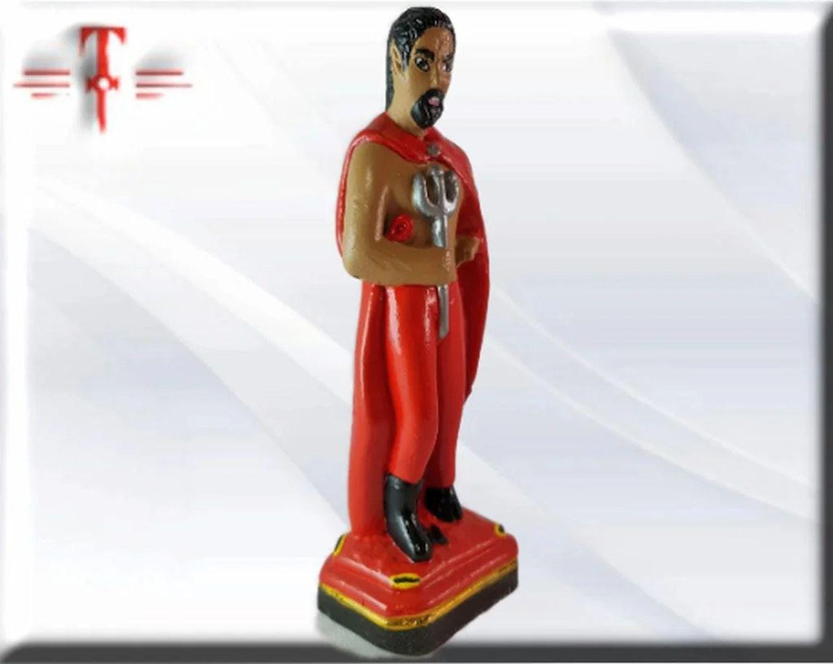 Figura Yeso exu Porteira , Candomble , kimbisa, Umbanda