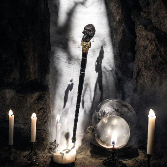 Bastón de carga Eggun , santería , Palo Mayombe , voodoo