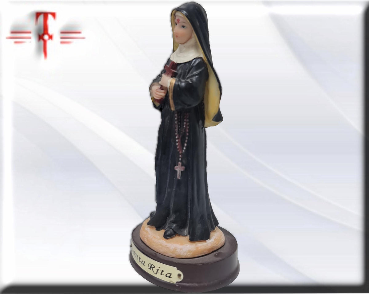 Estatua Santa Rita de Casia  . Catholic Saints and Virgins, Religious products,