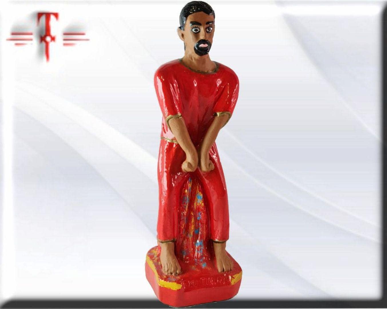 Gipsfigur Exú Tiriri, Candomble, Kimbisa, Umbanda