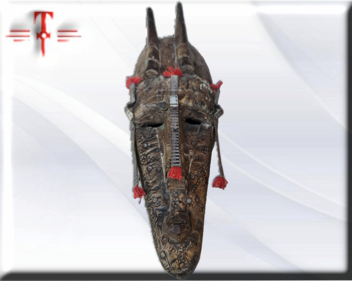 Máscara Bamun  Galería arte , antigüedad , artesanías africanas