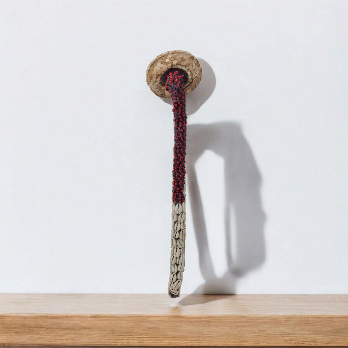 Garabato eleguá, exu forrado santeria, Stab der Gottheit des Yoruba-Pantheons und einer der sieben afrikanischen Mächte, Legba