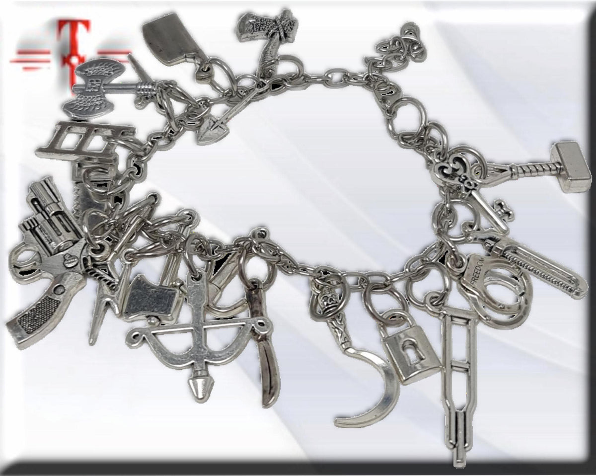 Achabá pulsera con las 21 piezas de Oggun Ifá Santeria  Palo Mayombe