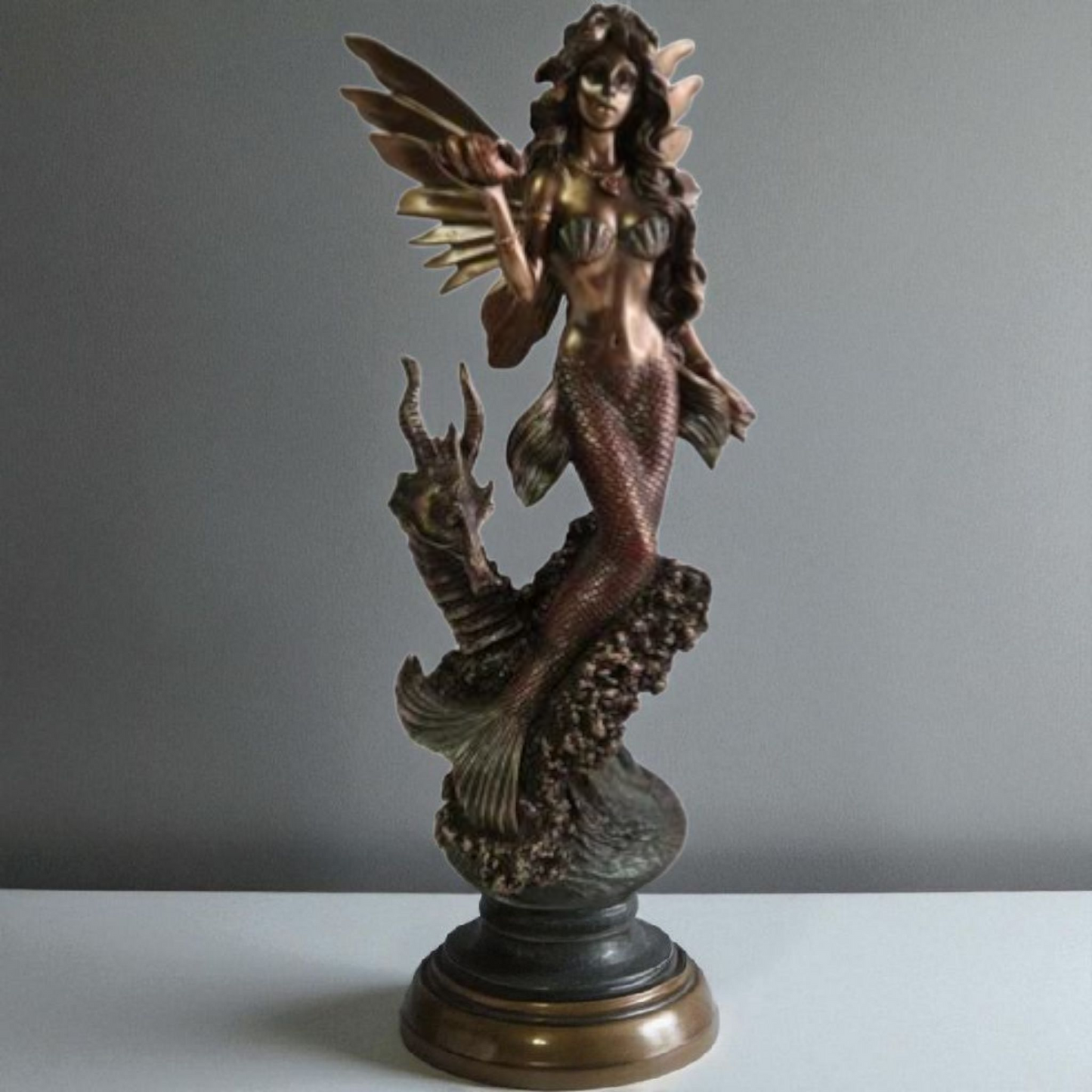 Statue des Gottes Dagda, mythologische Götter, esoterische und religiöse Gegenstände, handbemalt