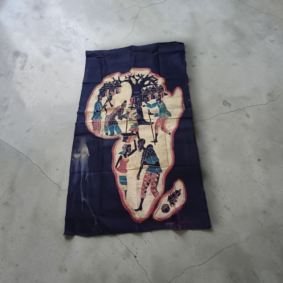 Tapiz artesanal Africano