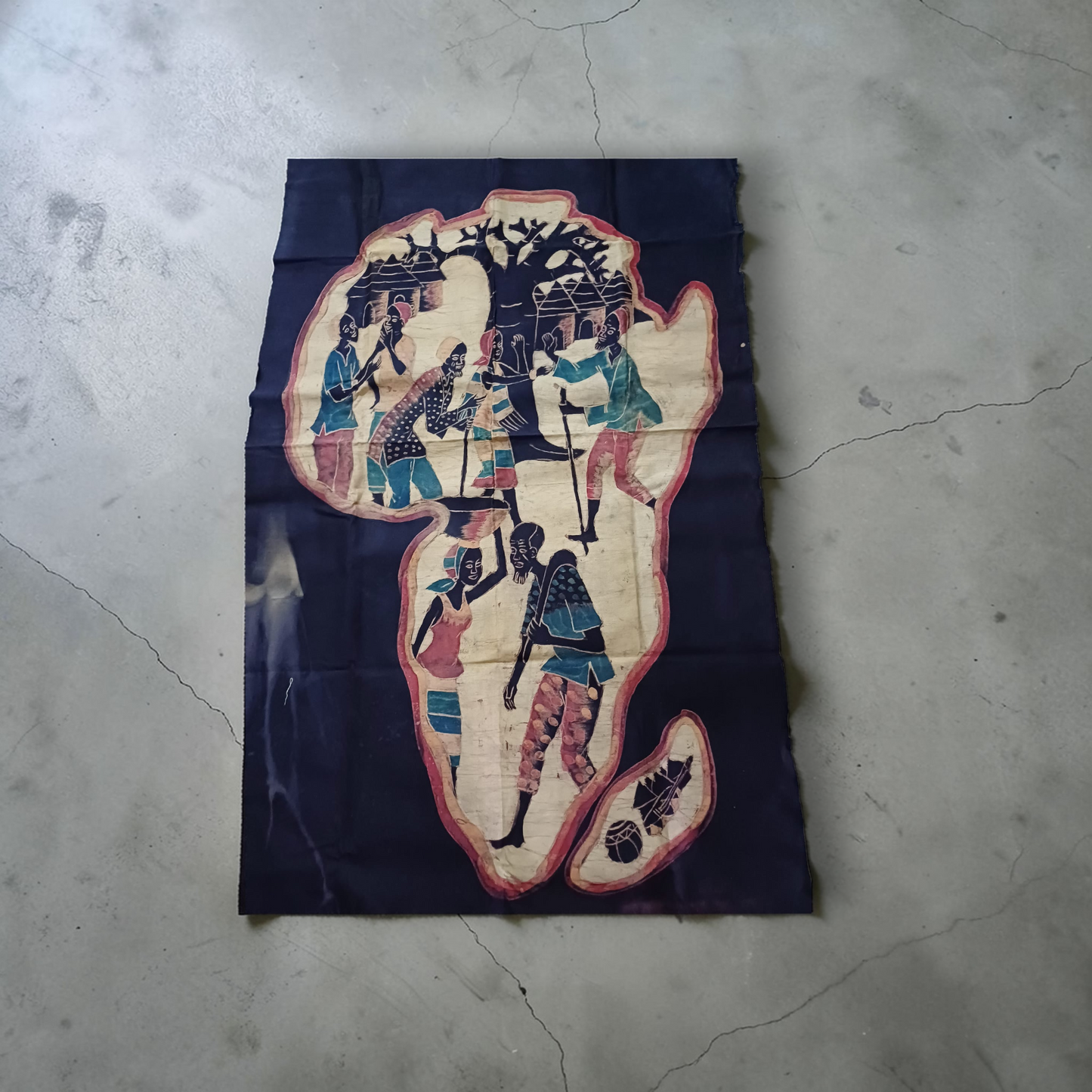 Tapiz artesanal Africano