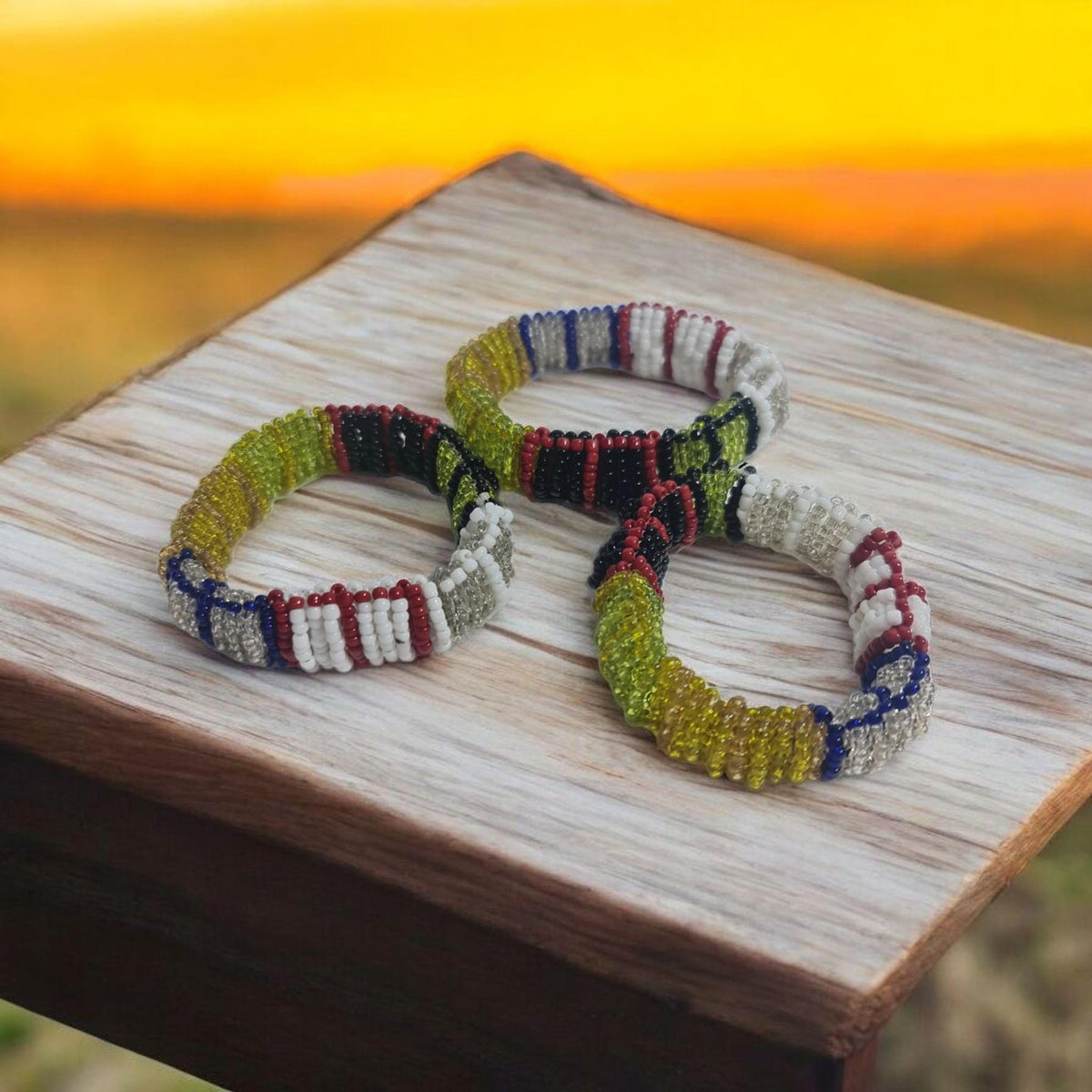 Pulsera elástica de los 7 orishas , Ildés Mazo de las 7 potencias Africanas , Deidades Yorubá , Santería