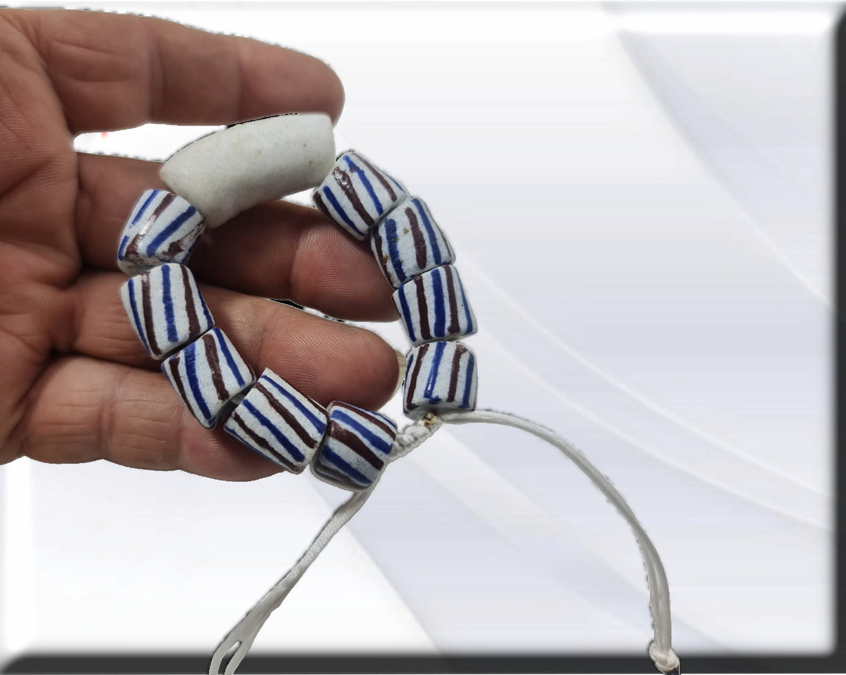 Brazalete de Vodun Aholu  , Olokun , secretos del vodoun Fon  de Benín