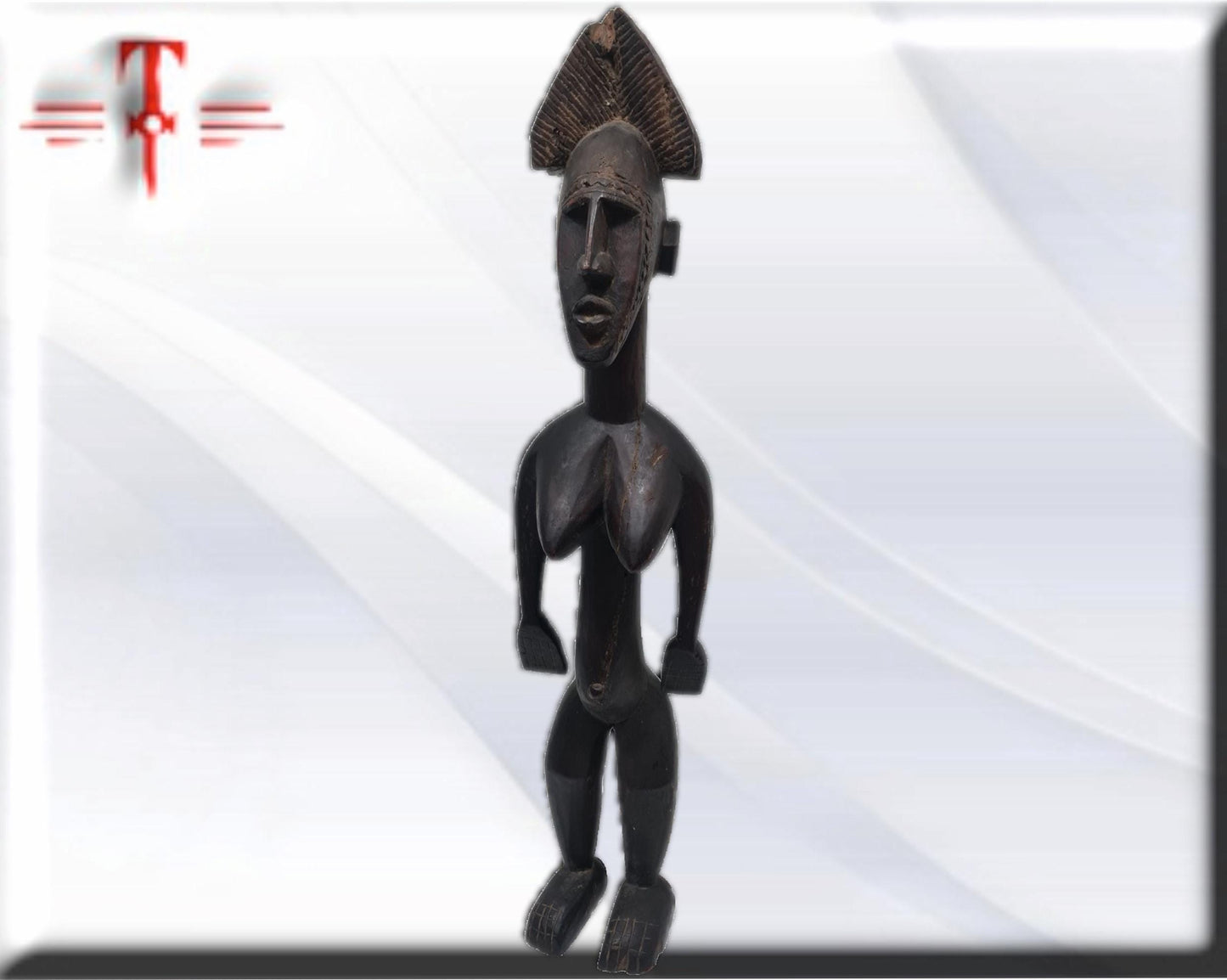 Fetiche africano Congo Tribal  , arte Africano , Galería de arte , hecho a mano