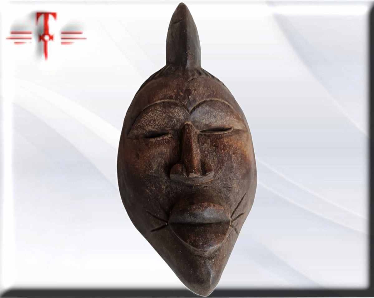 Máscara etnia Idoma ( Nigeria Arte africano )    Idoma ethnic mask (Nigeria African art)