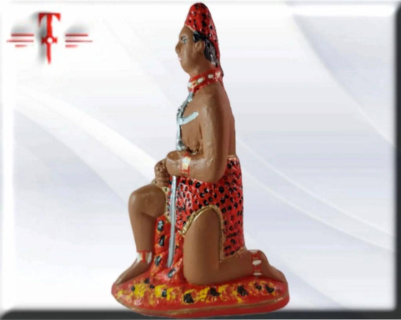 Exu Gipsfigur Tranca Ruas, Candomble, Kimbisa, Umbanda