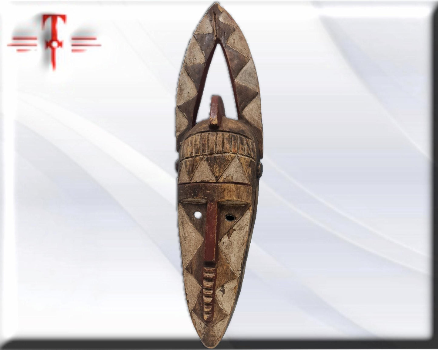 Afrikanische Dogon Maske, Afrikanische Kunst, Vintage, Handarbeit